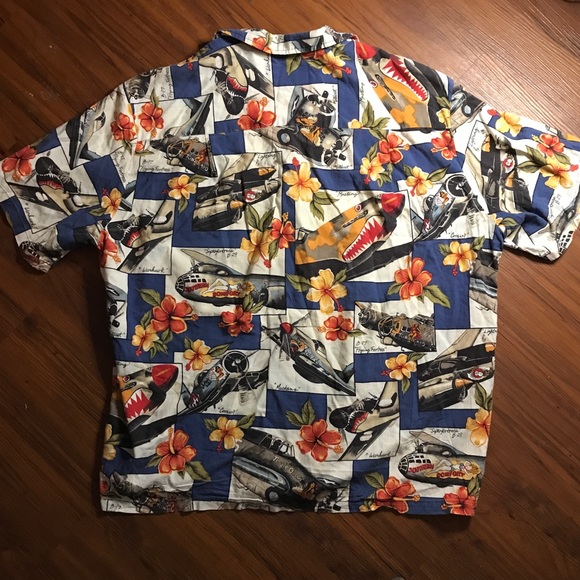 Kalaheo Hawaiian Military Shirt XL Single Stitch - Picture 2 of 9